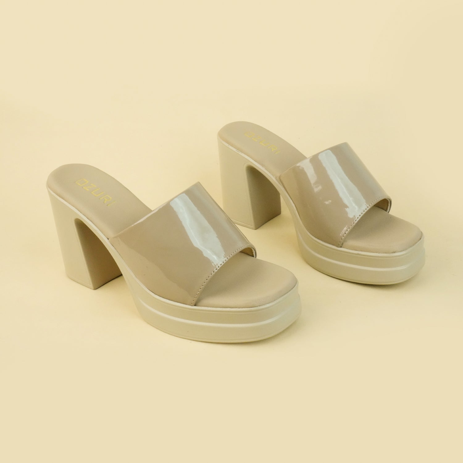 Mabel Solid Slide Heels