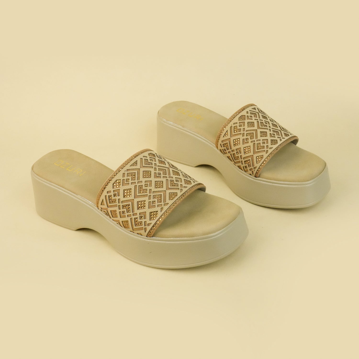 Palmer Laser Cut Embellished Slides