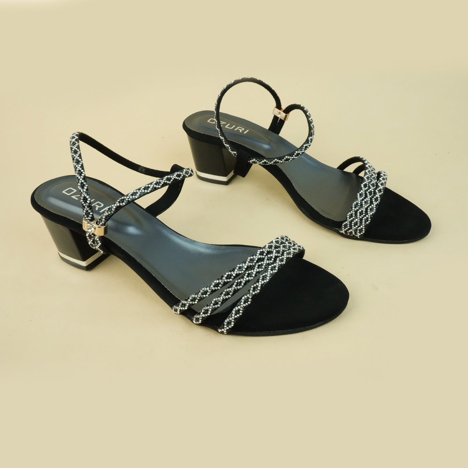 Kimberly Embellished Strappy Heels