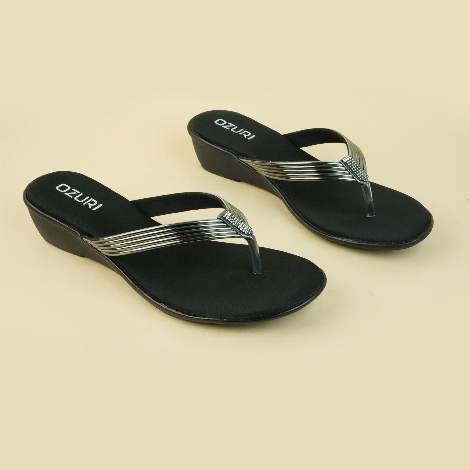 Tatum Metallic Chrome Flats