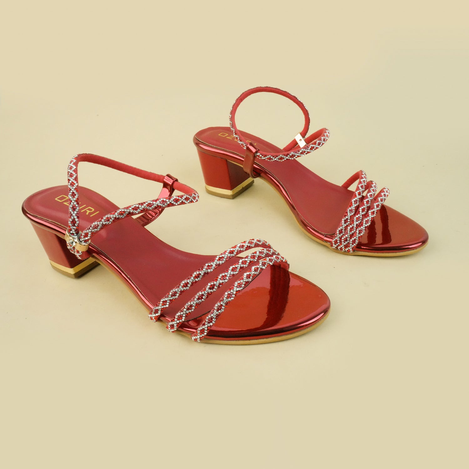 Kimberly Embellished Strappy Heels
