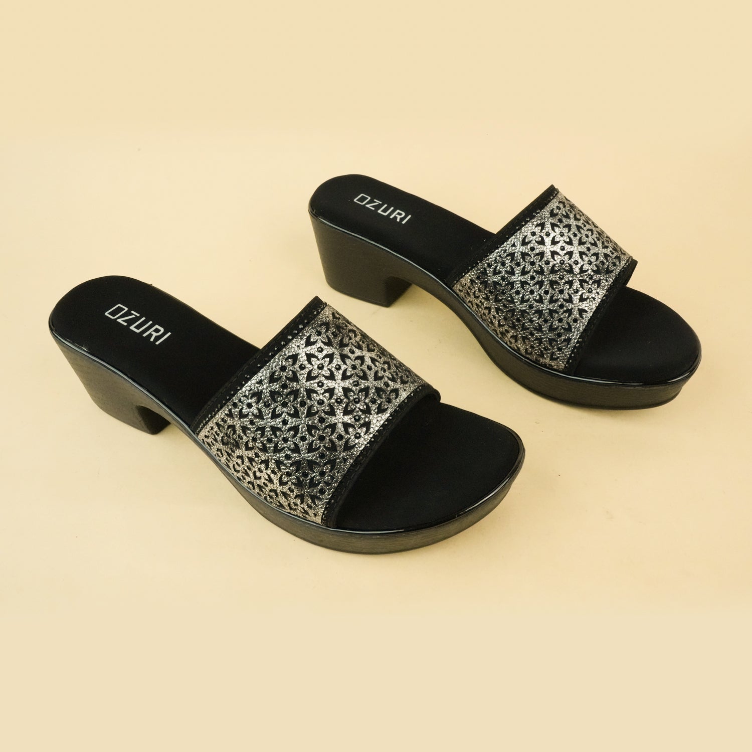 Khloe Laser Cut Heels