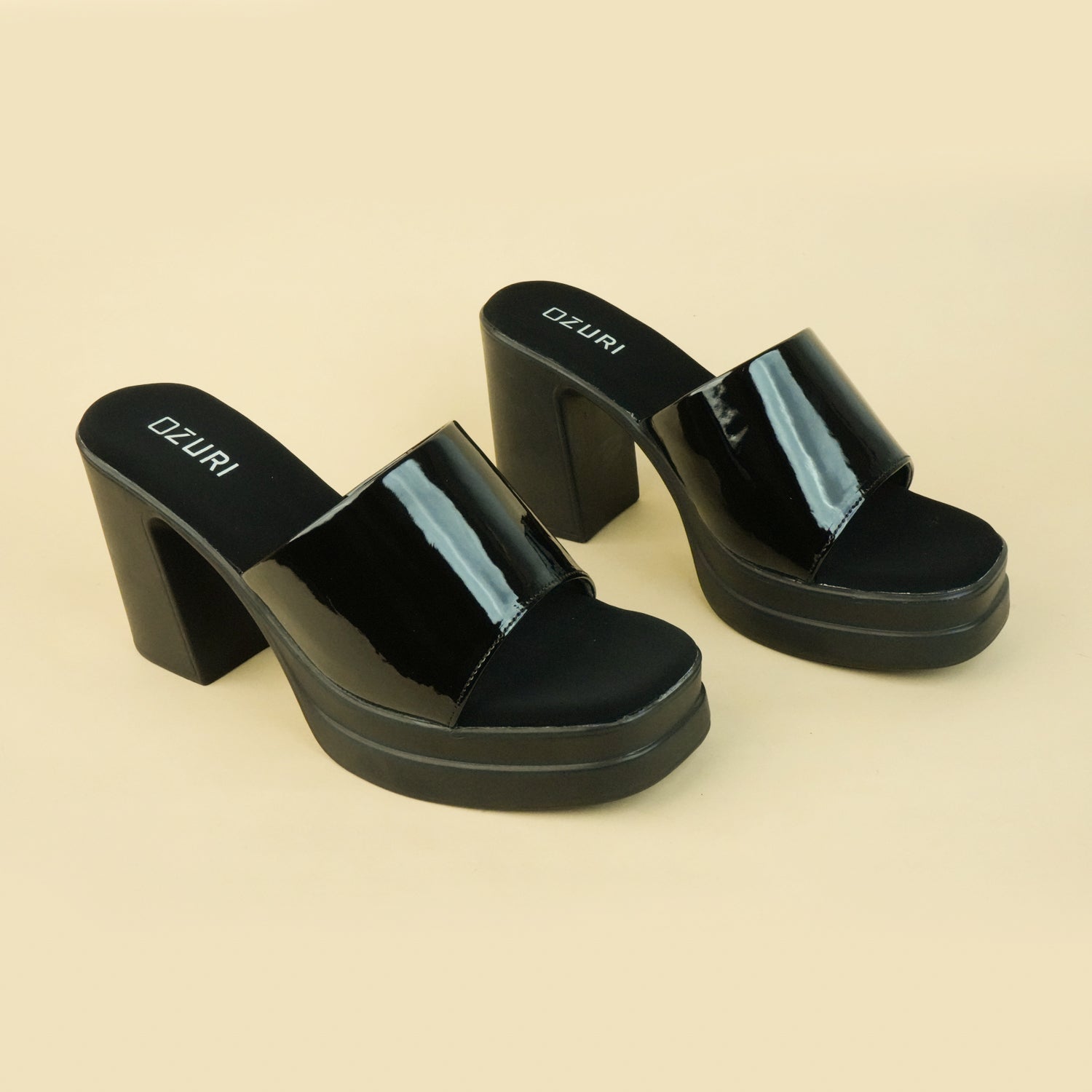 Mabel Solid Slide Heels