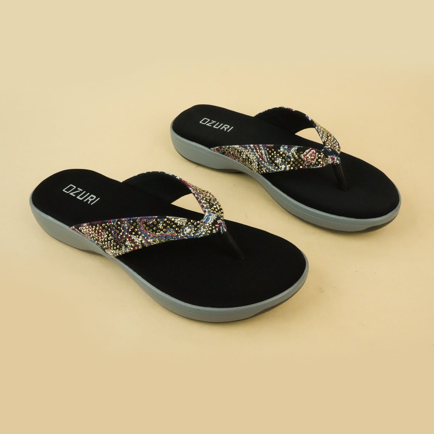 Lucy Embellished Slip-On Flats