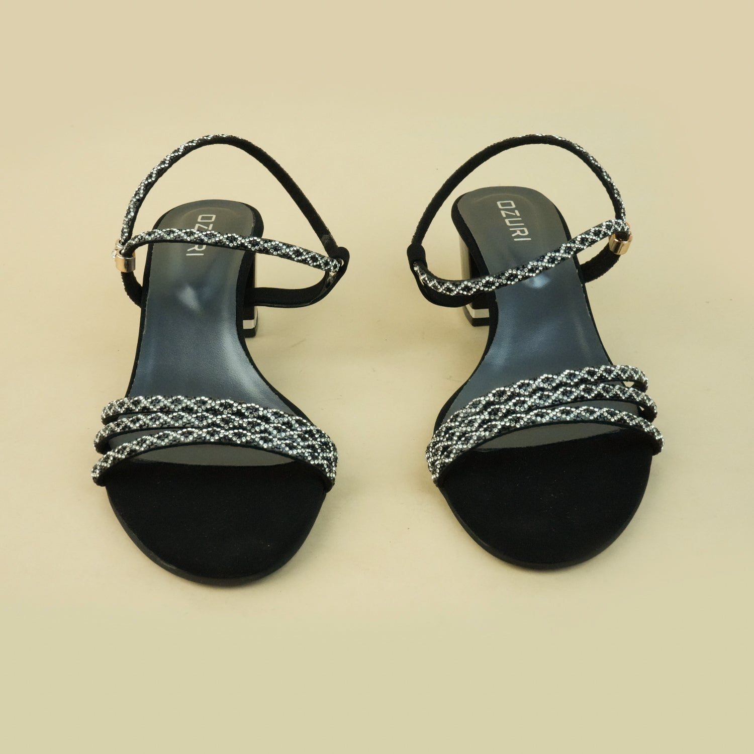 Kimberly Embellished Strappy Heels