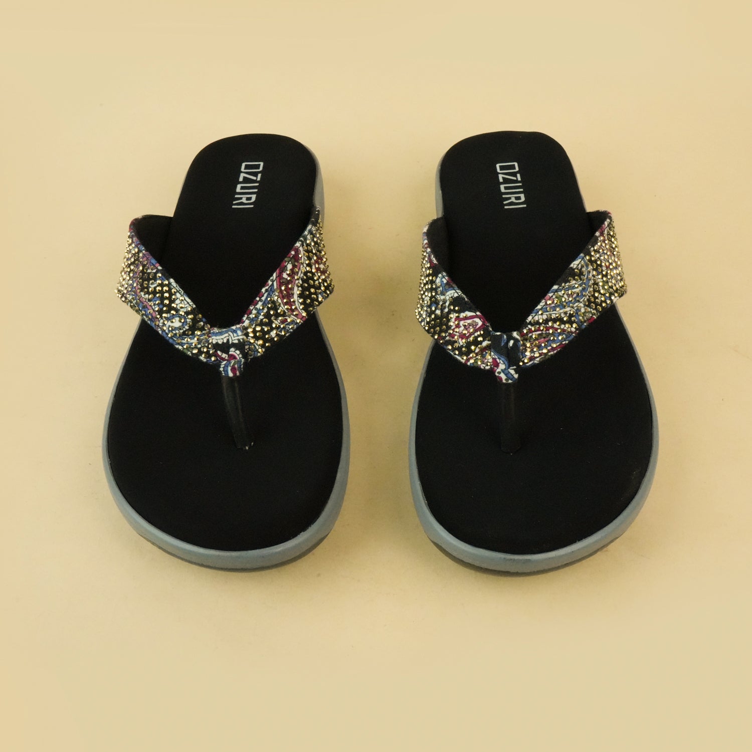 Lucy Embellished Slip-On Flats