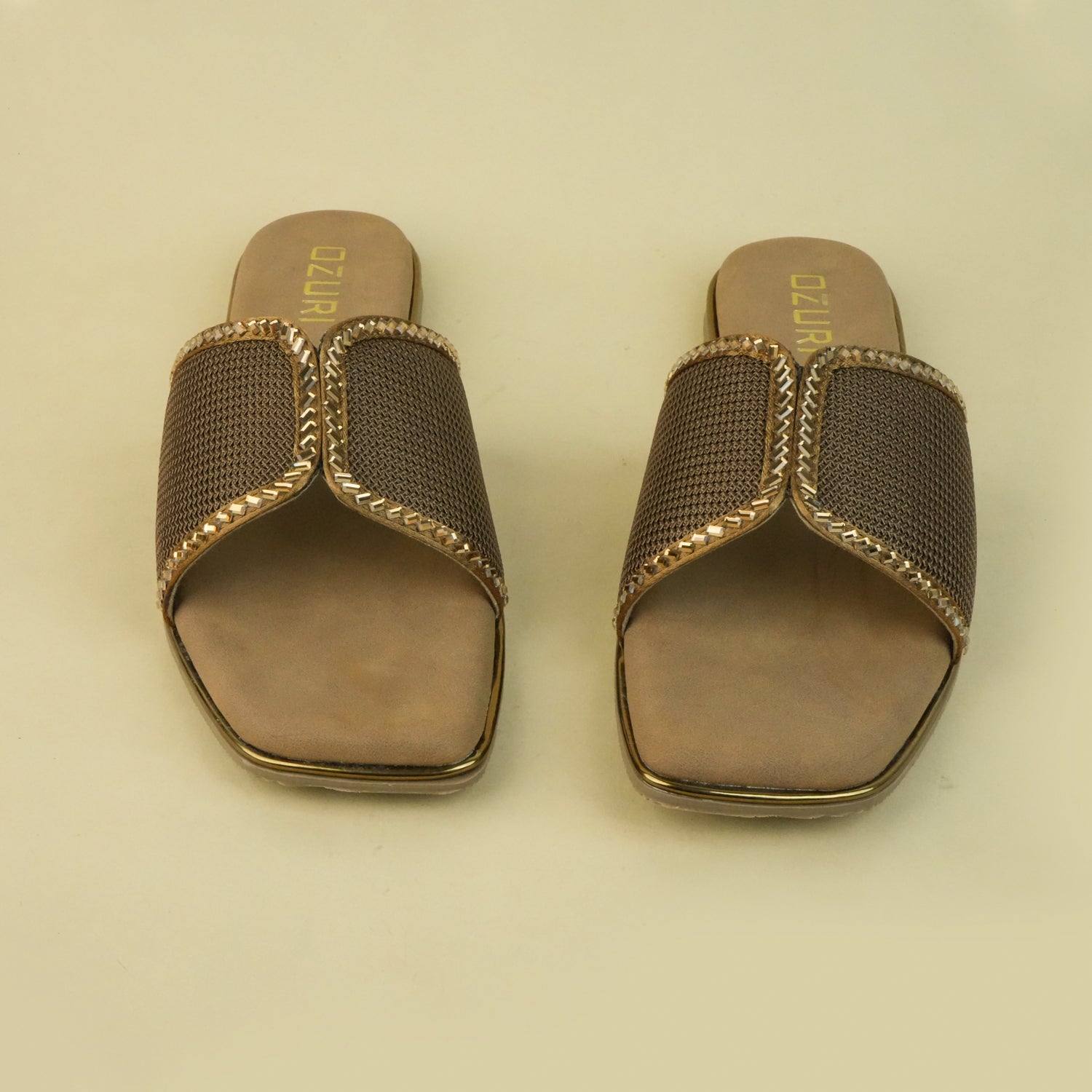 Skylar Knitted Embellished Flats