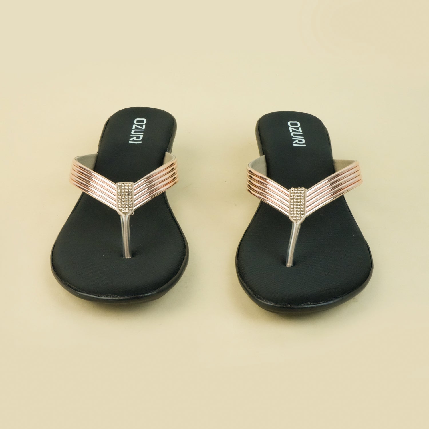 Tatum Metallic Chrome Flats