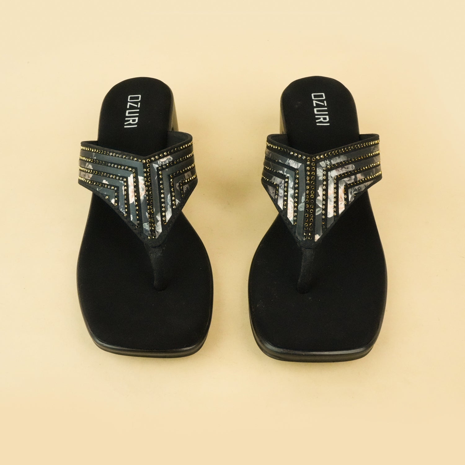 Phoebe Embellished Slip-On Heels