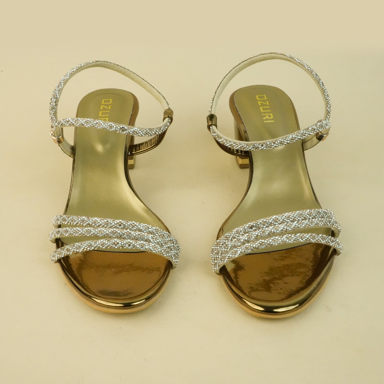 Kimberly Embellished Strappy Heels