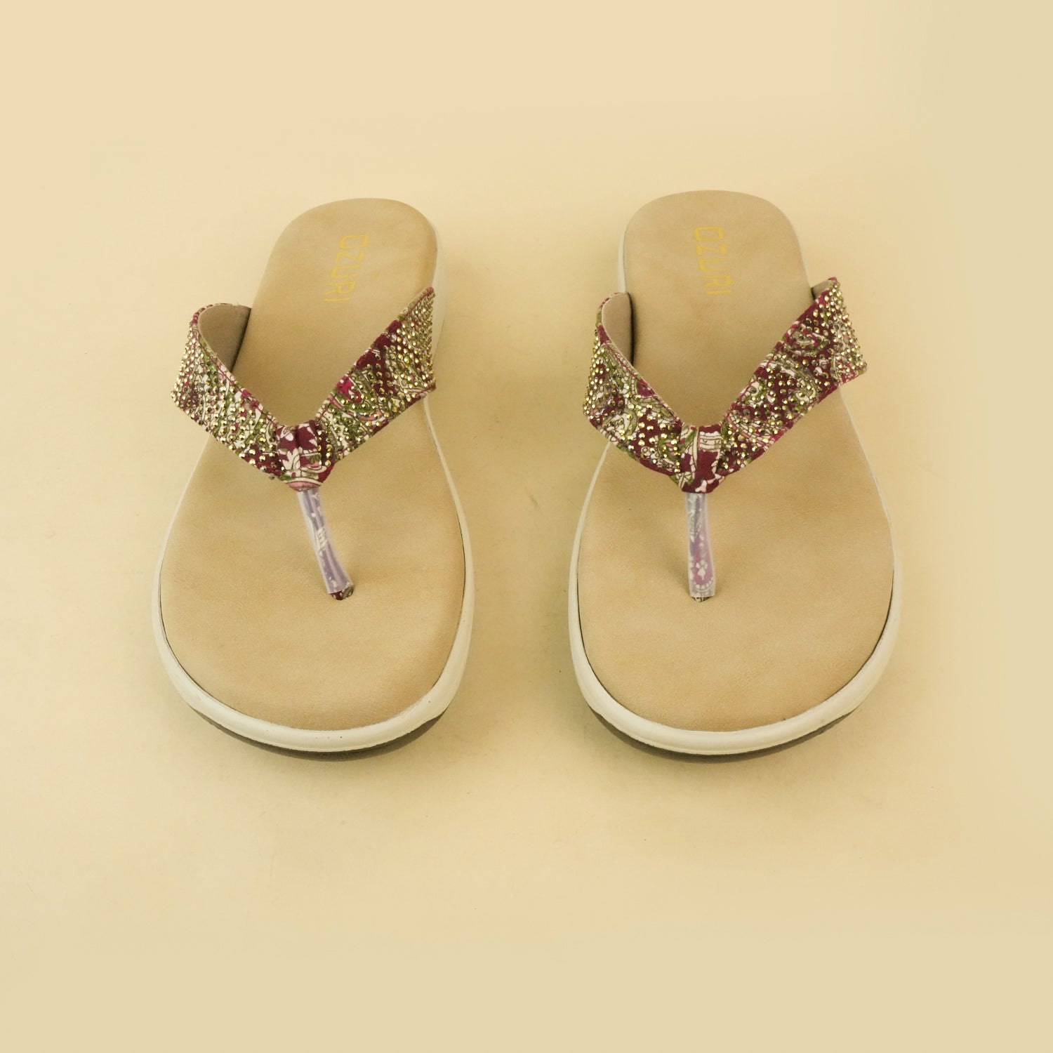 Lucy Embellished Slip-On Flats