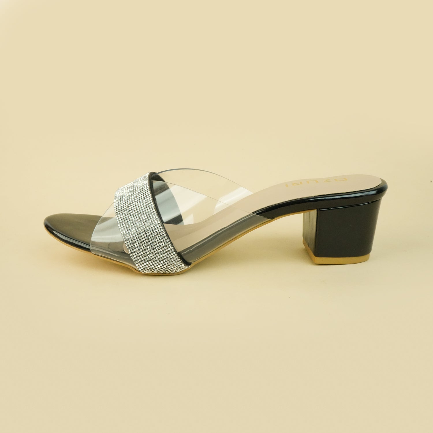 FINLEY Slip-On Block Heel Sandals