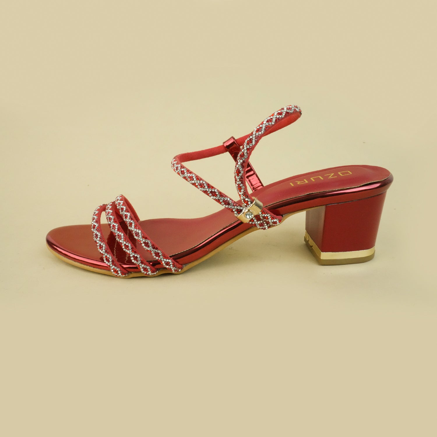 Kimberly Embellished Strappy Heels