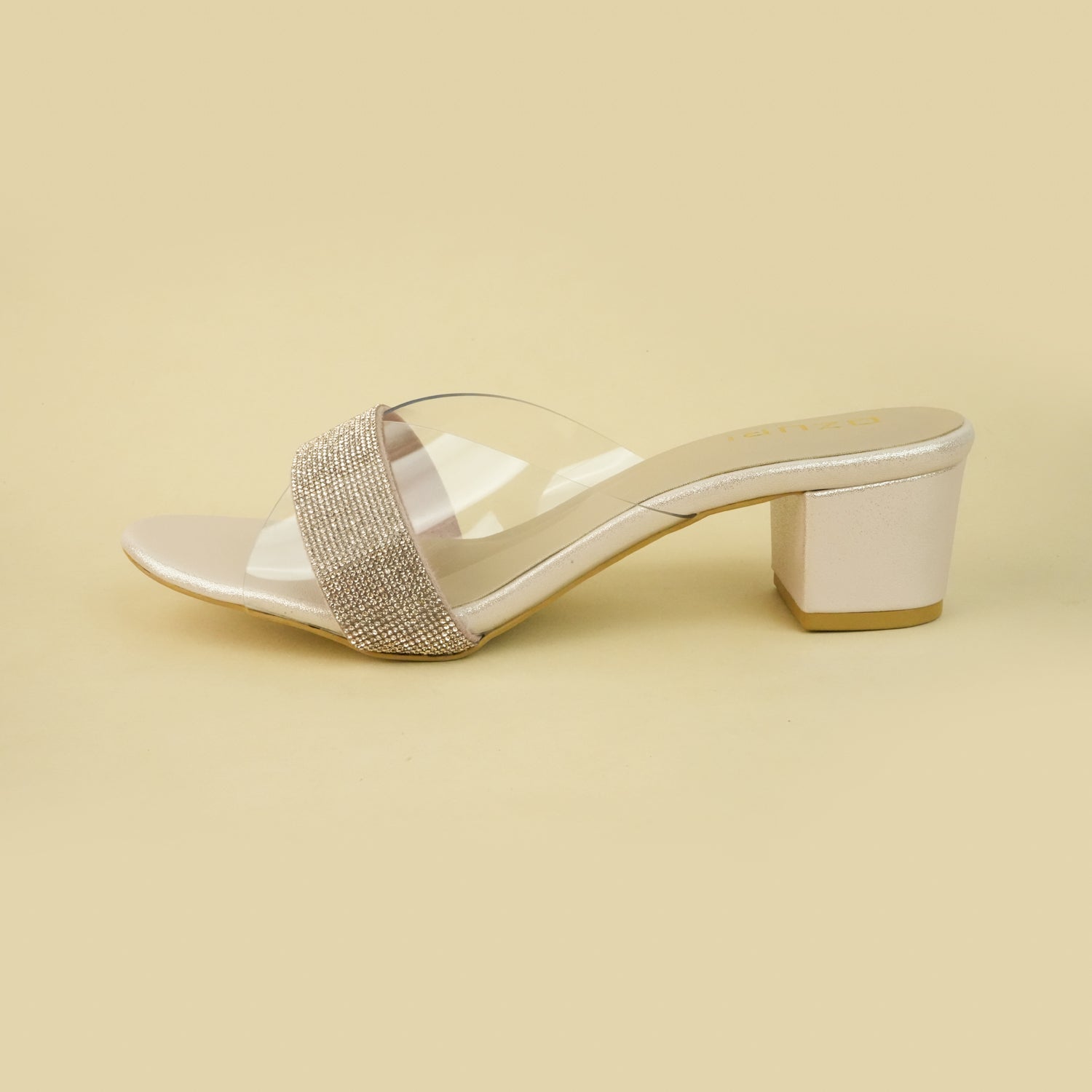 FINLEY Slip-On Block Heel Sandals
