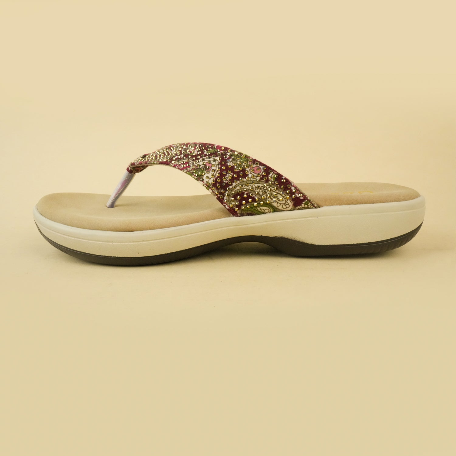 Lucy Embellished Slip-On Flats