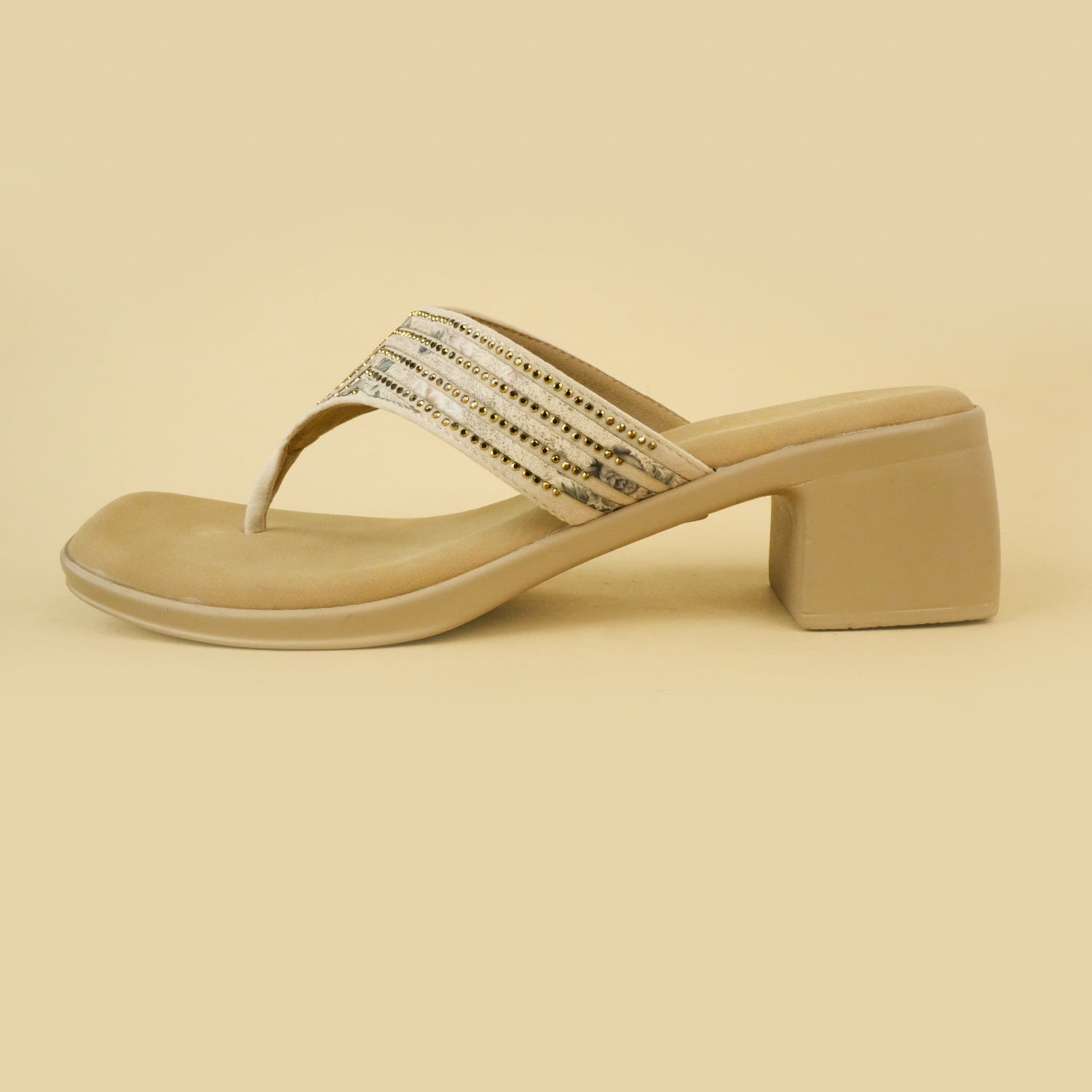 Phoebe Embellished Slip-On Heels