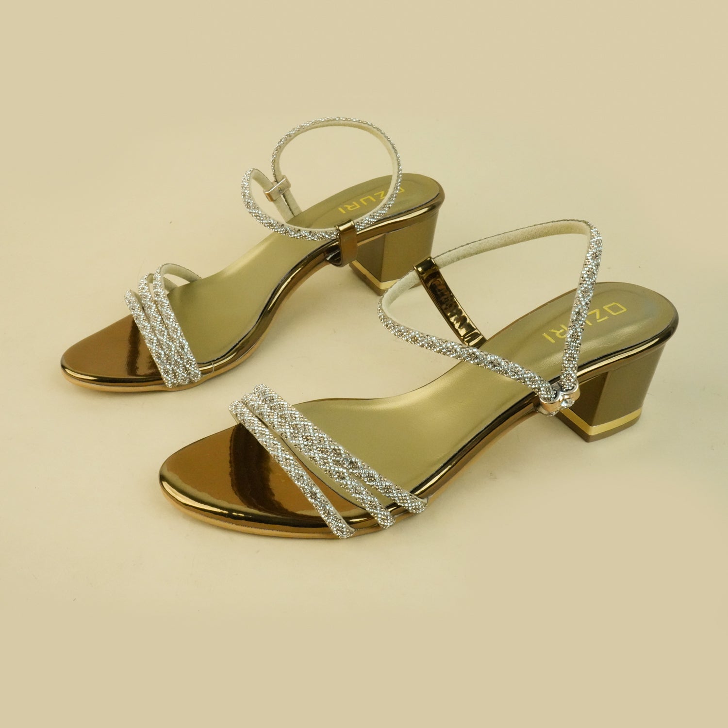 Kimberly Embellished Strappy Heels