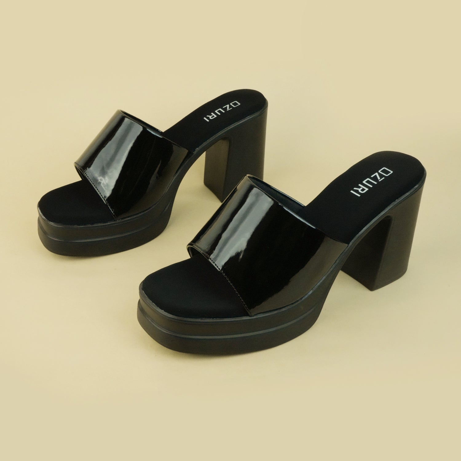 Mabel Solid Slide Heels