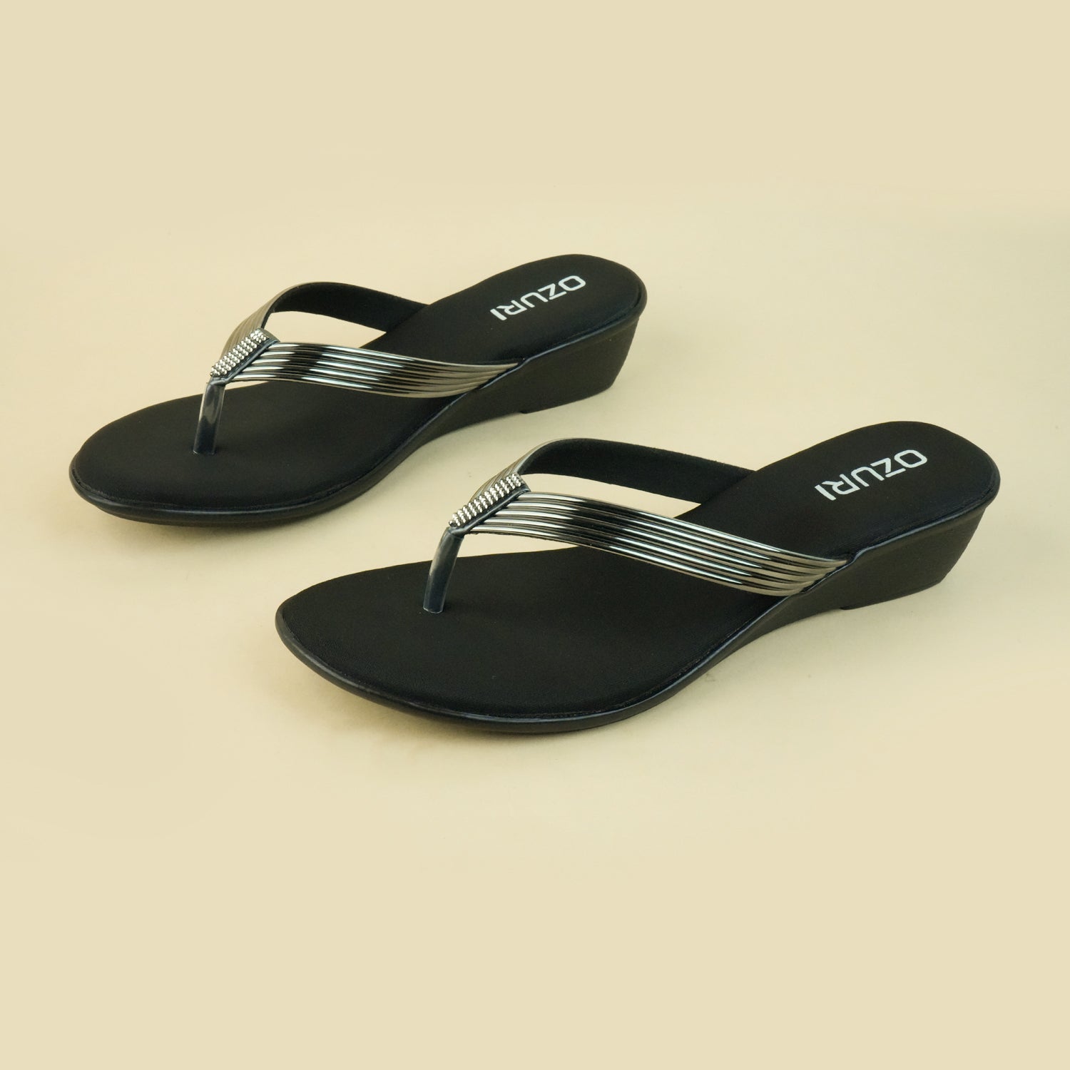 Tatum Metallic Chrome Flats