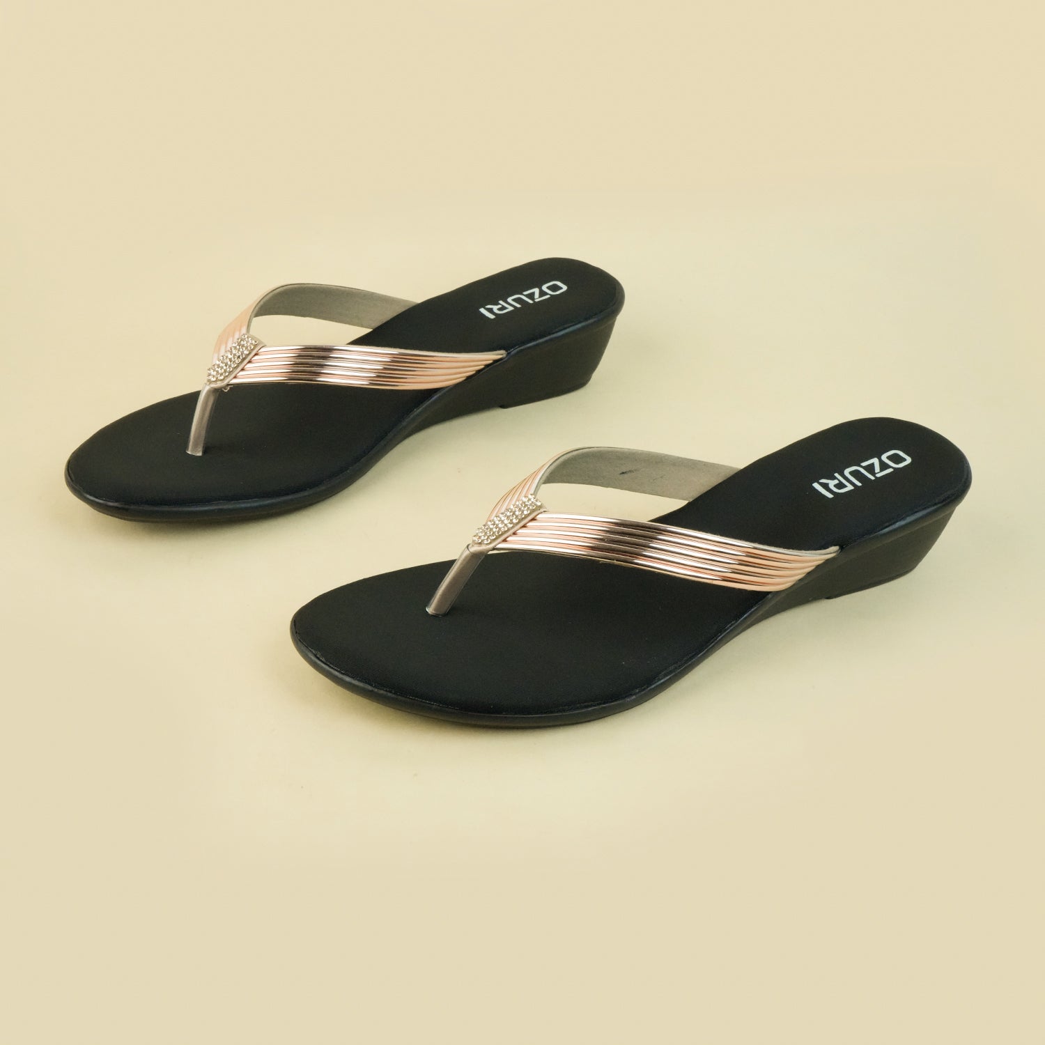 Tatum Metallic Chrome Flats