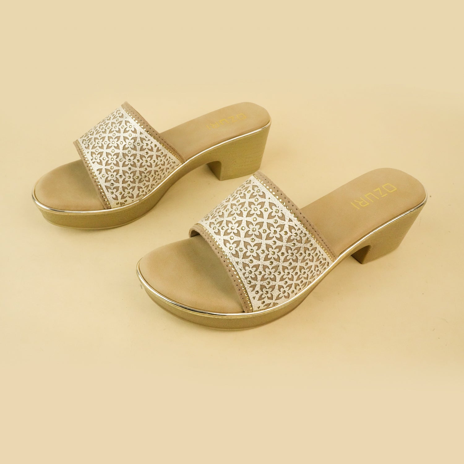 Khloe Laser Cut Heels