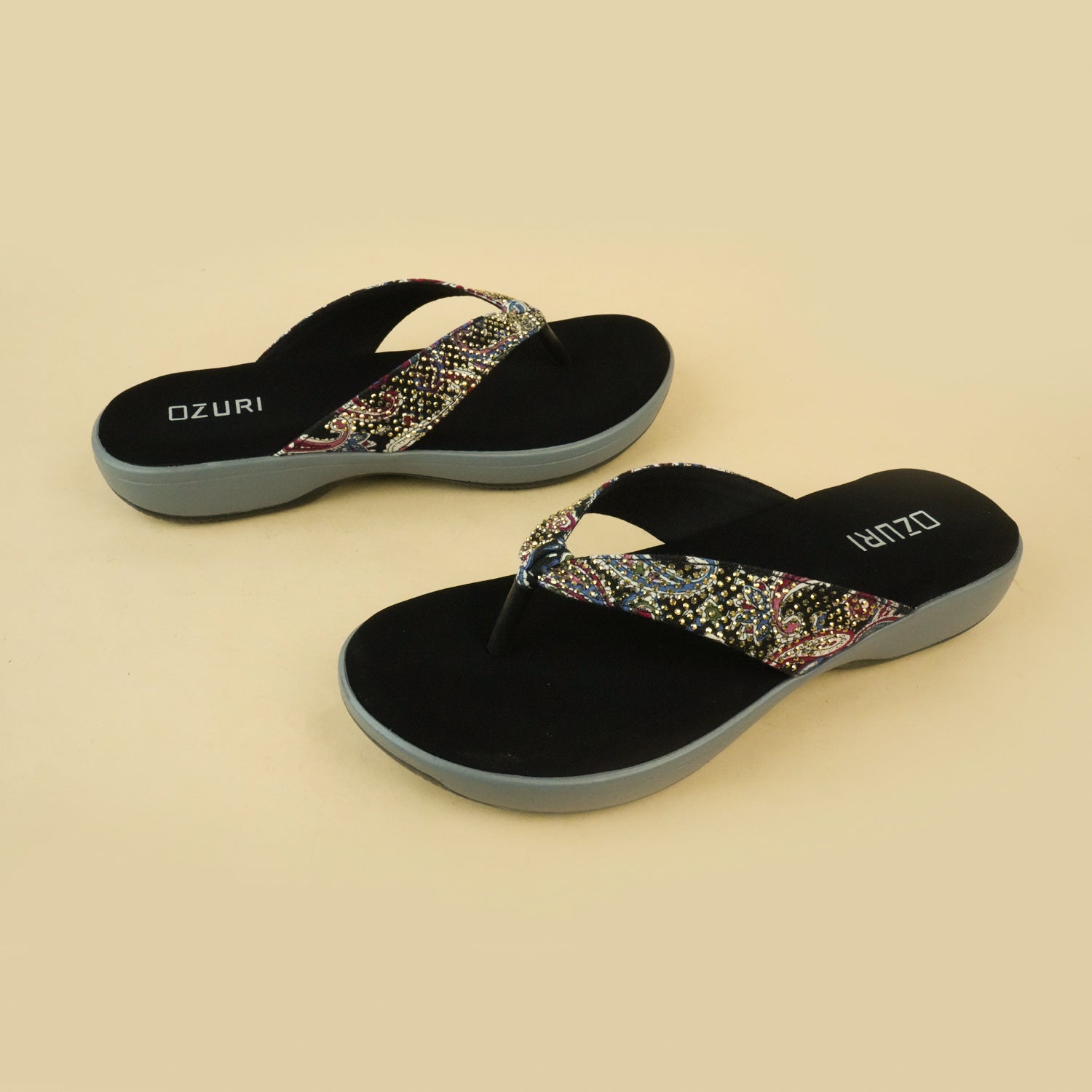 Lucy Embellished Slip-On Flats