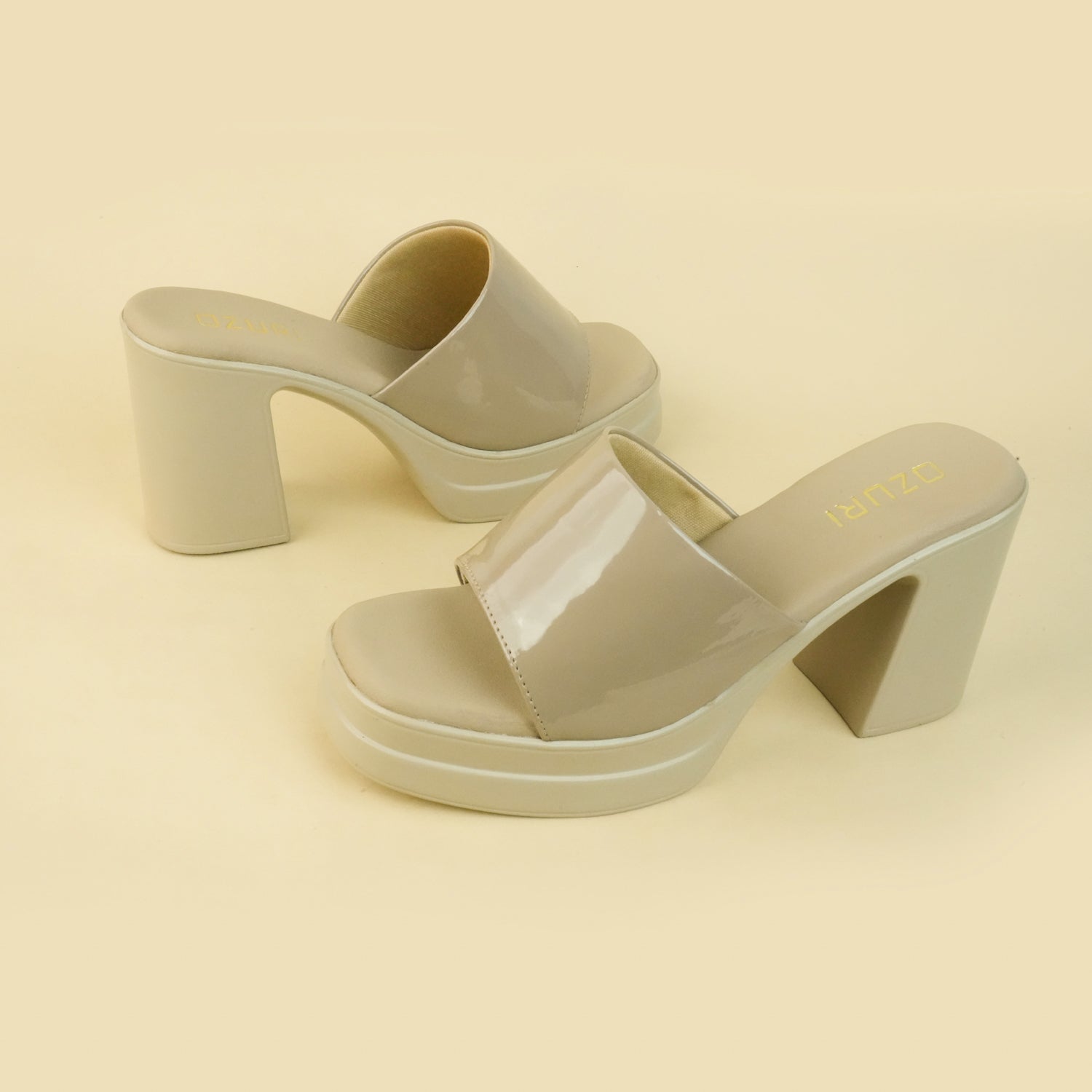 Mabel Solid Slide Heels