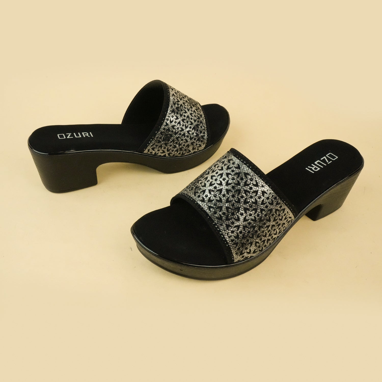 Khloe Laser Cut Heels