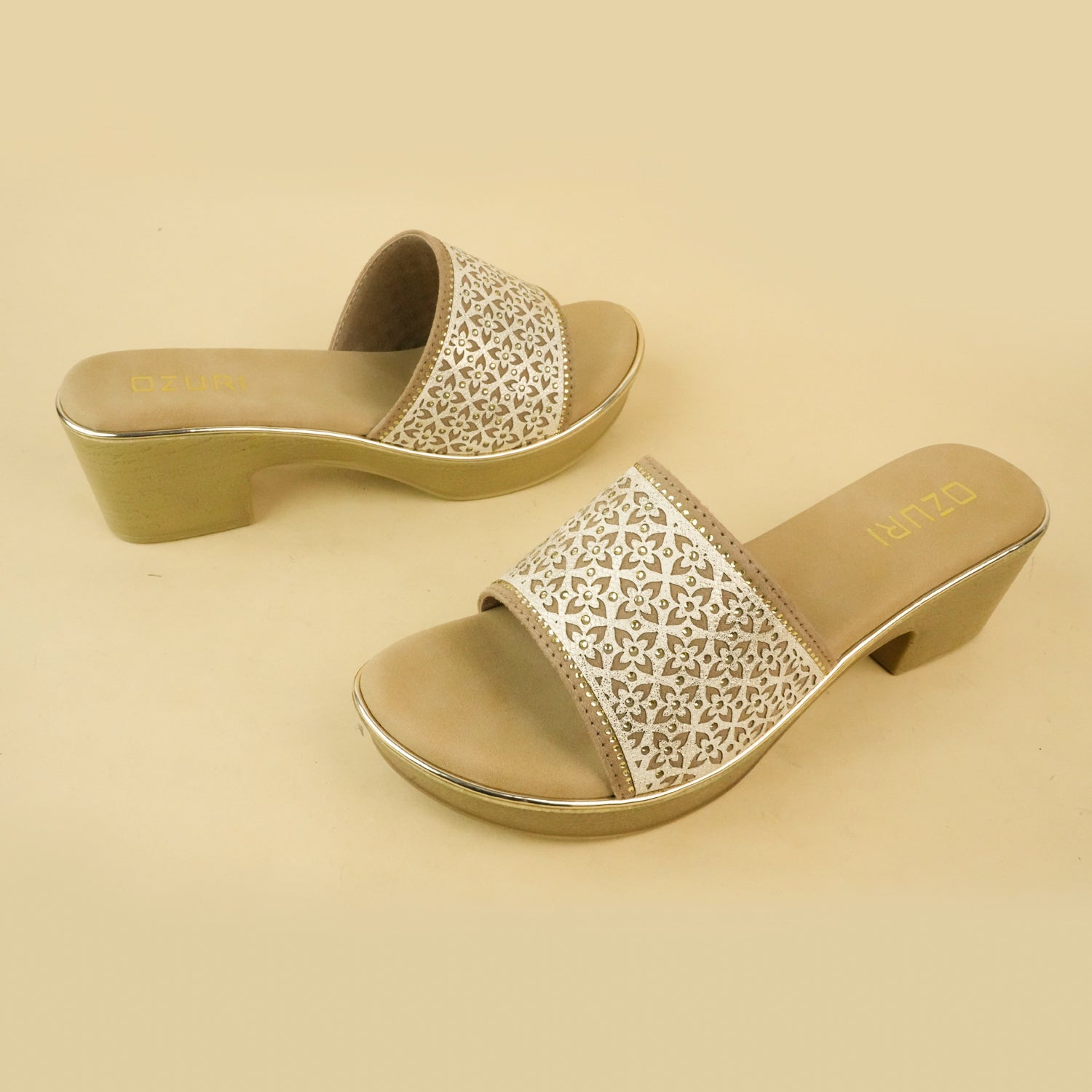 Khloe Laser Cut Heels