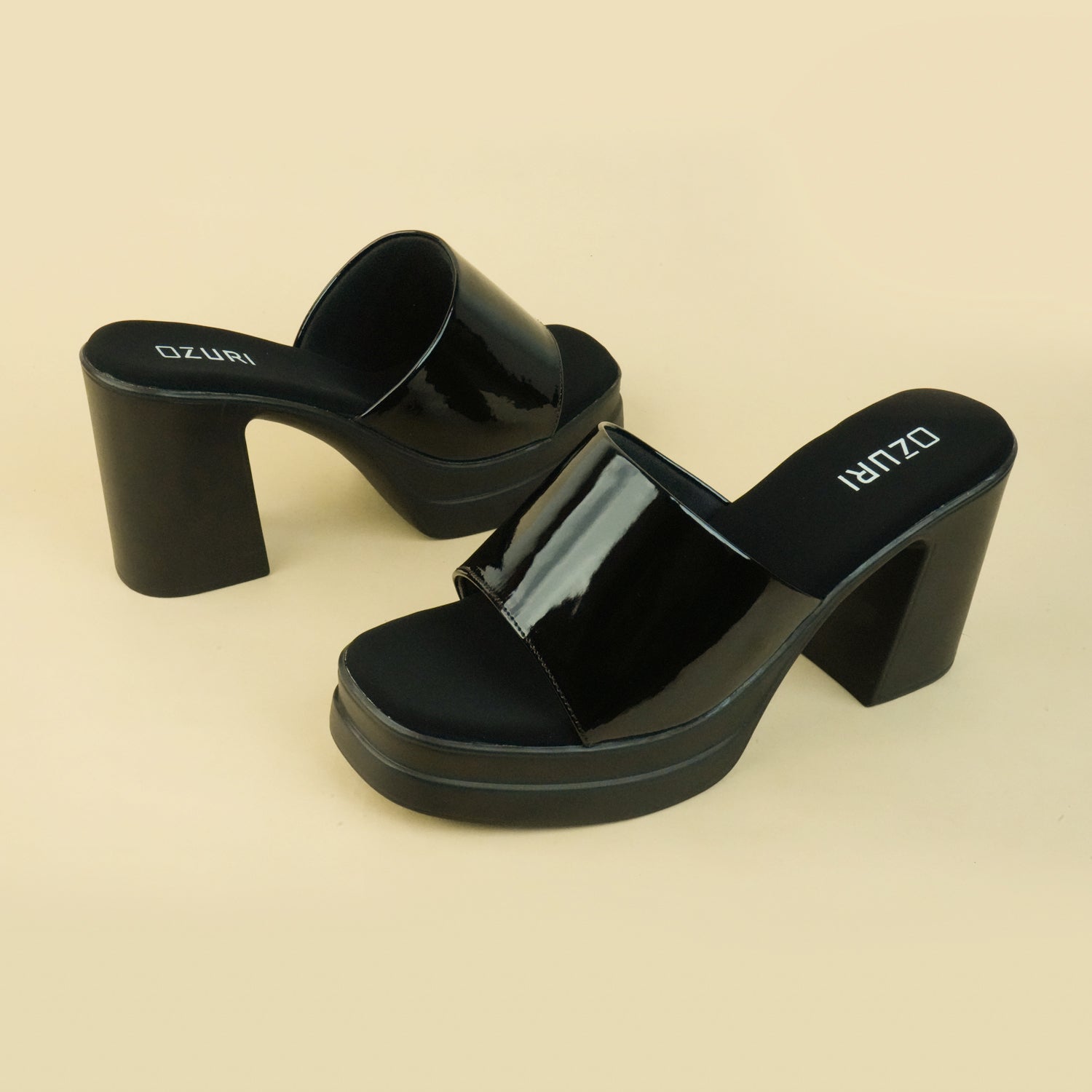Mabel Solid Slide Heels