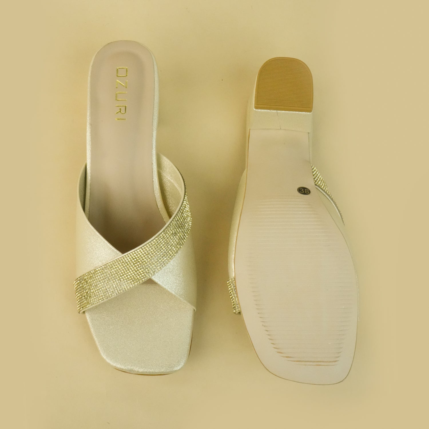 OCTAVIA Block Heel Sandals