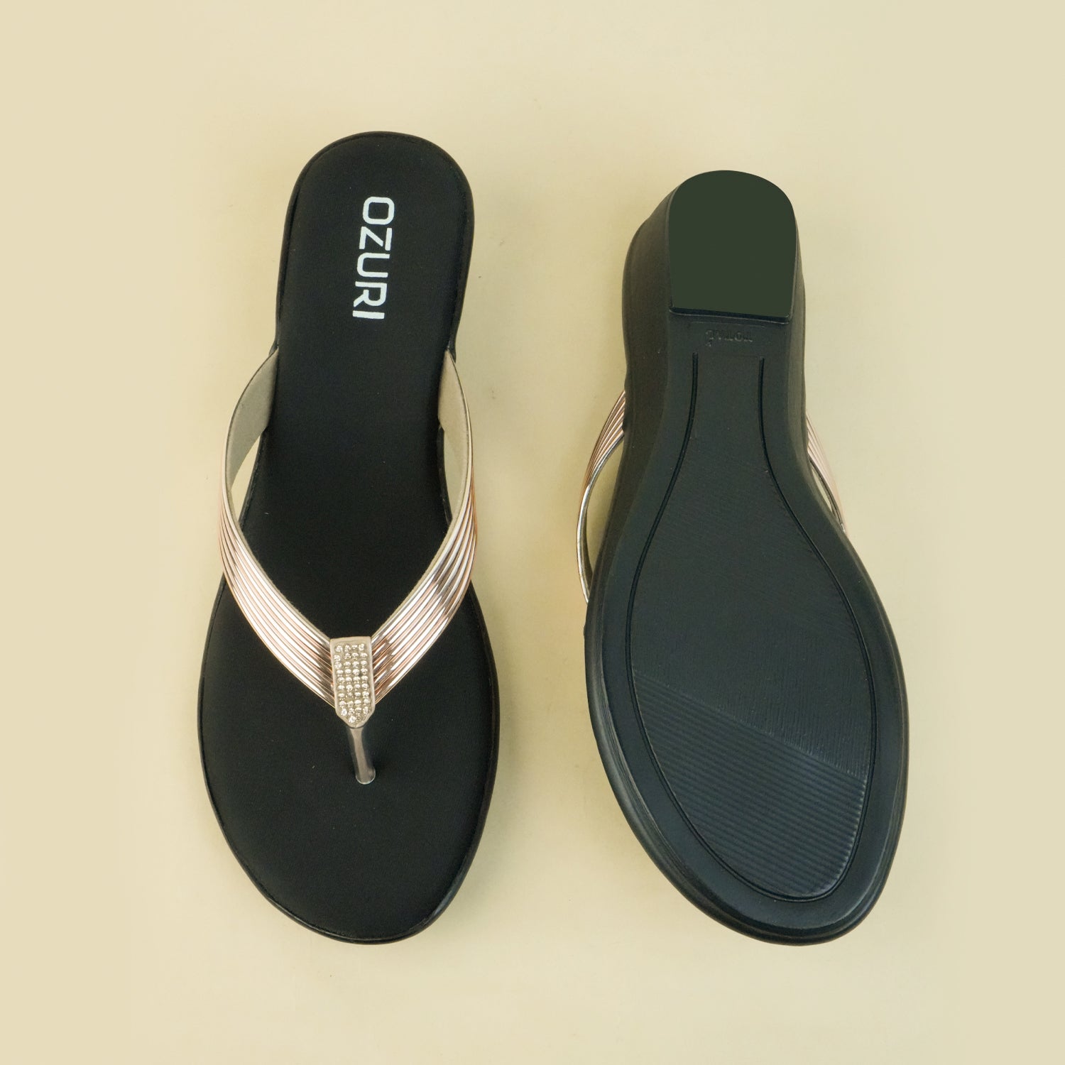 Tatum Metallic Chrome Flats