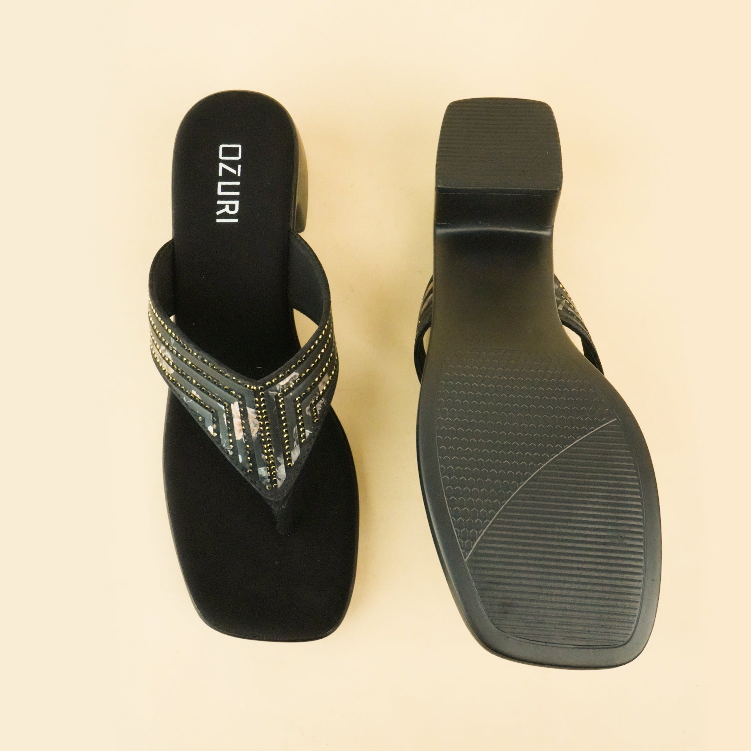 Phoebe Embellished Slip-On Heels