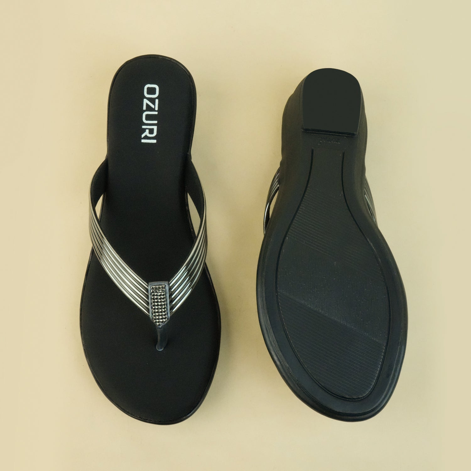 Tatum Metallic Chrome Flats