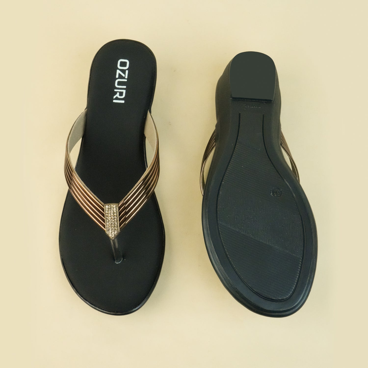 Tatum Metallic Chrome Flats