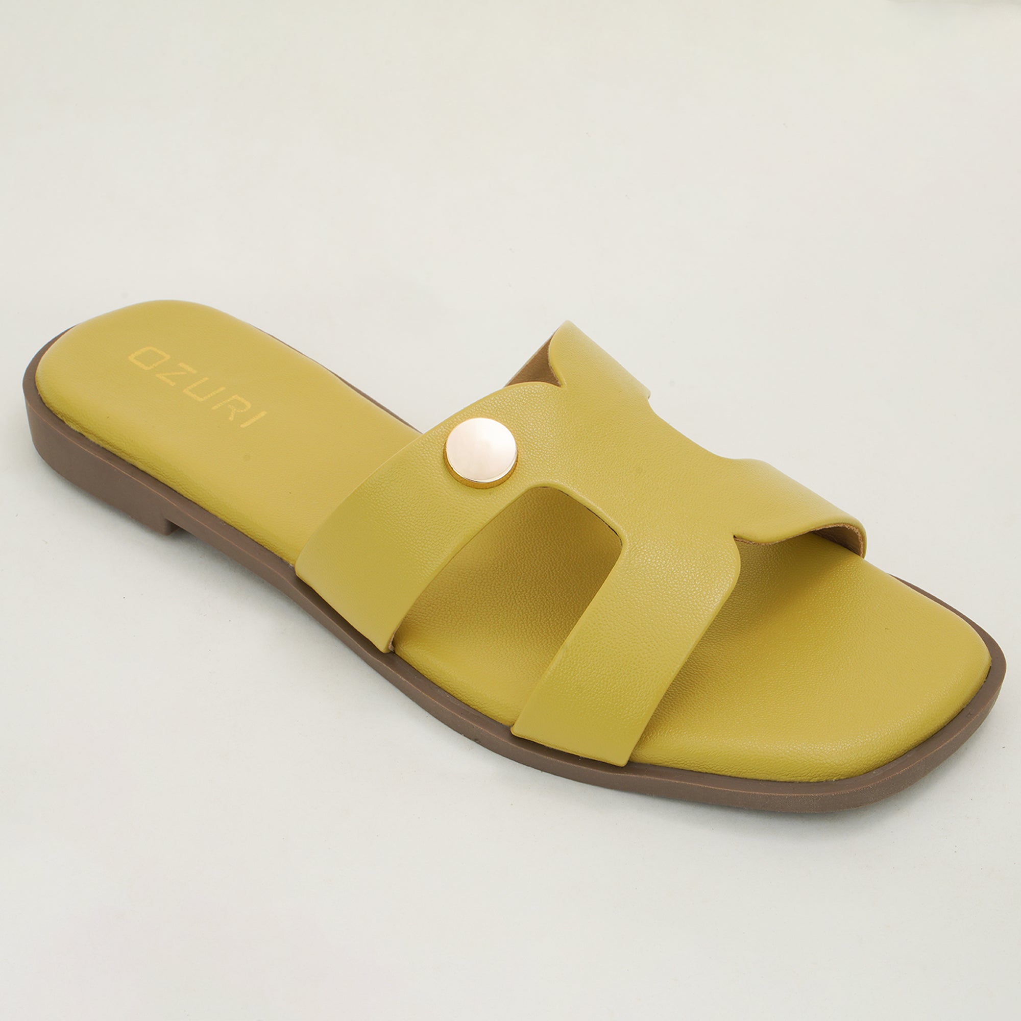 Stylish Slip-On Flat Sandals