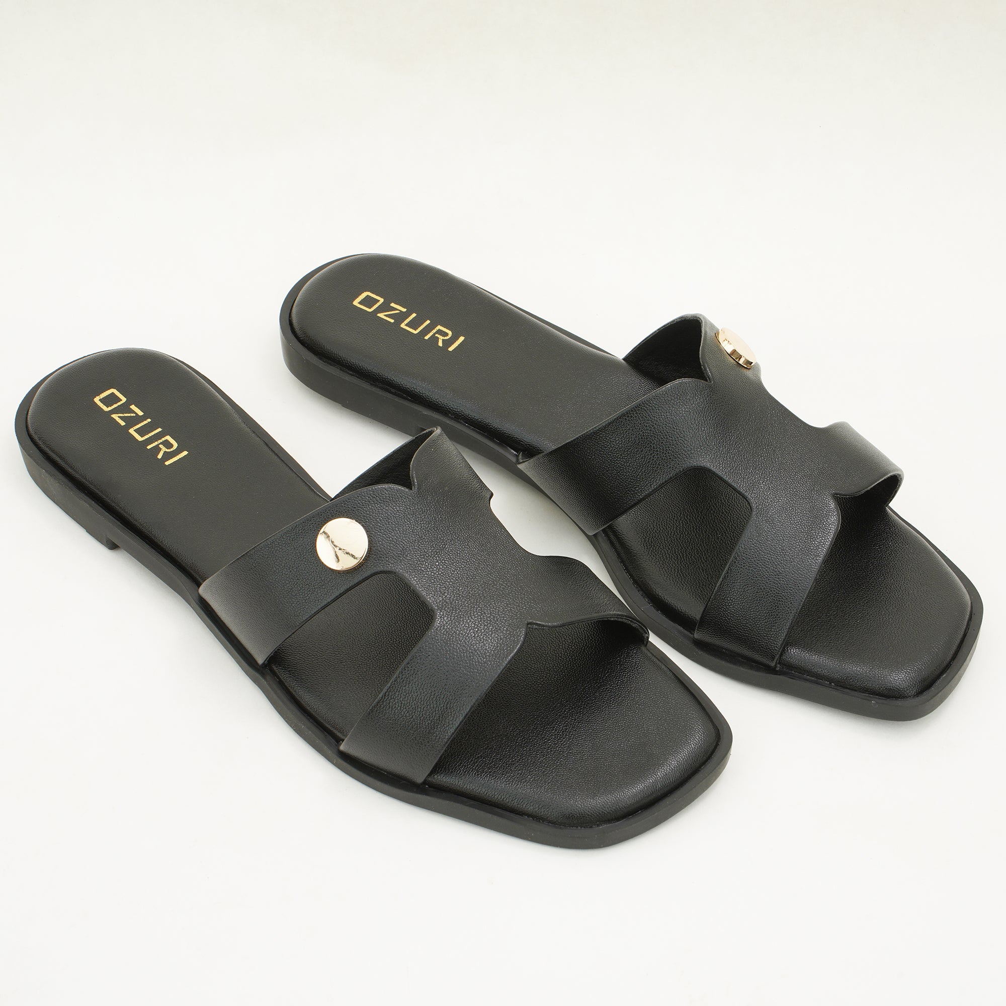Stylish Slip-On Flat Sandals