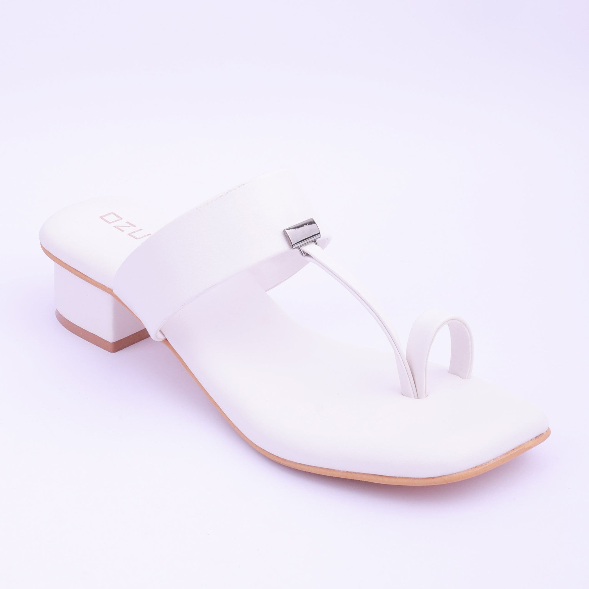 Stylish Toe Ring Block Heel Sandals for Women