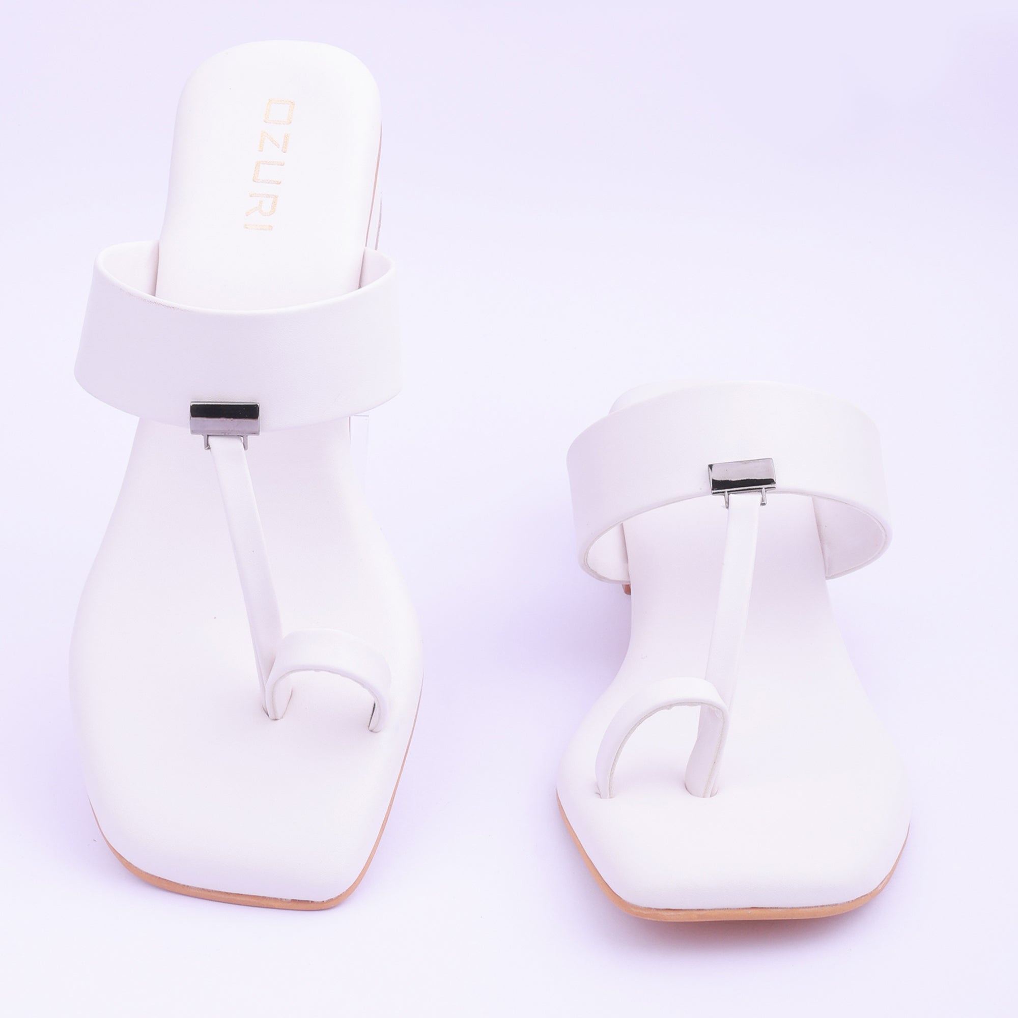 Stylish Toe Ring Block Heel Sandals for Women