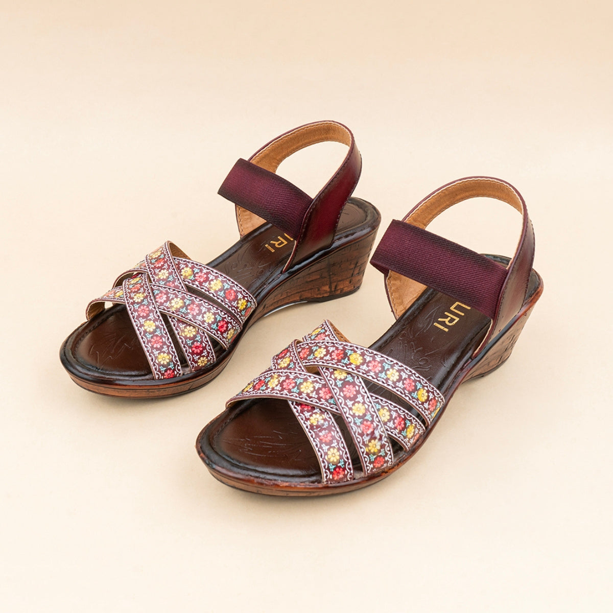 Willow Leather Wedges