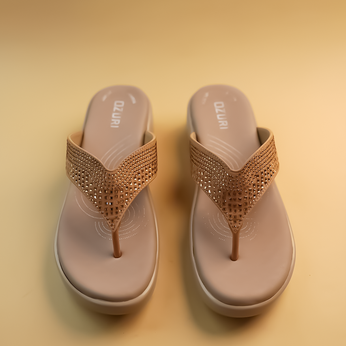 Omni Embellished Low Wedgies