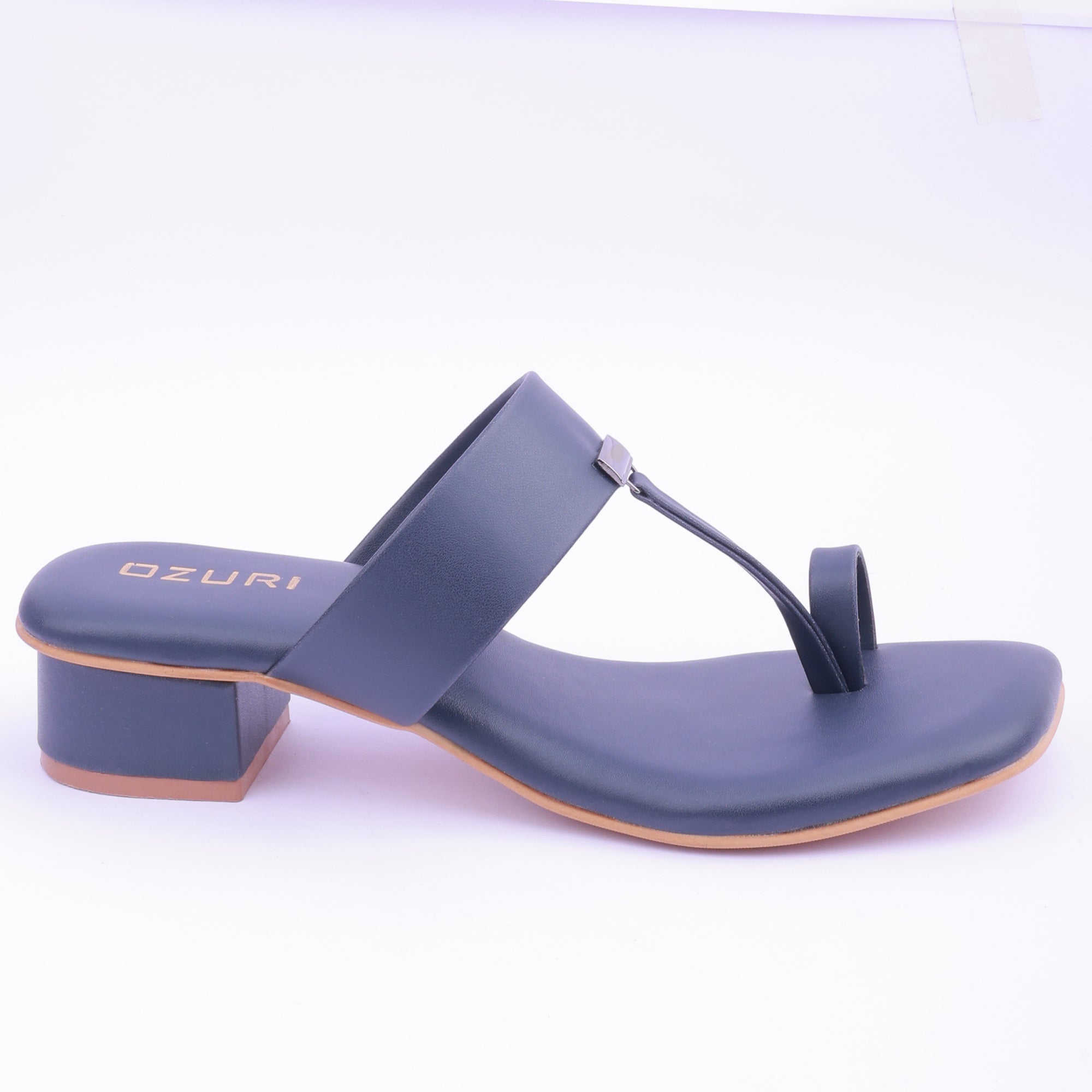 Stylish Toe Ring Block Heel Sandals for Women