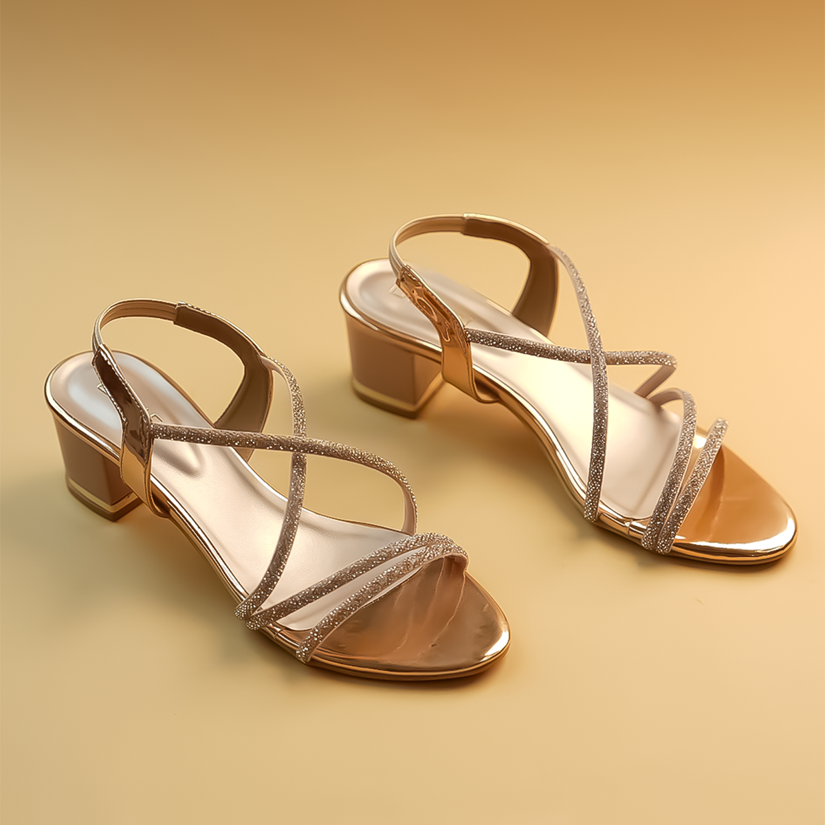 Azul Strappy Heels