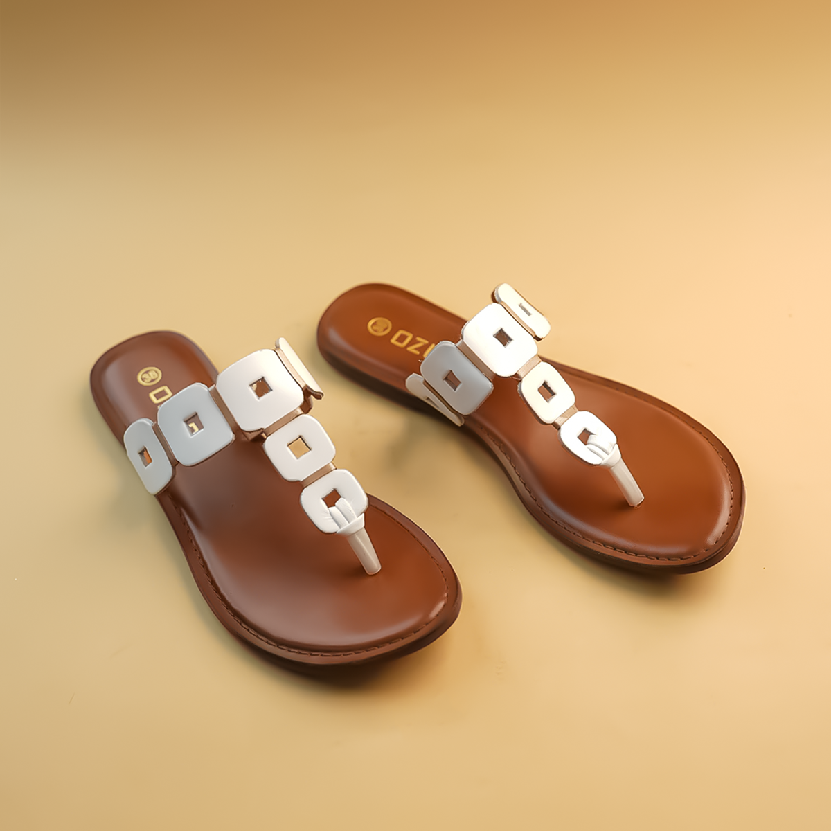 Fabiola Leather Flats