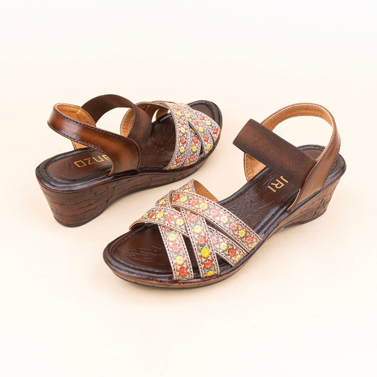 Willow Leather Wedges