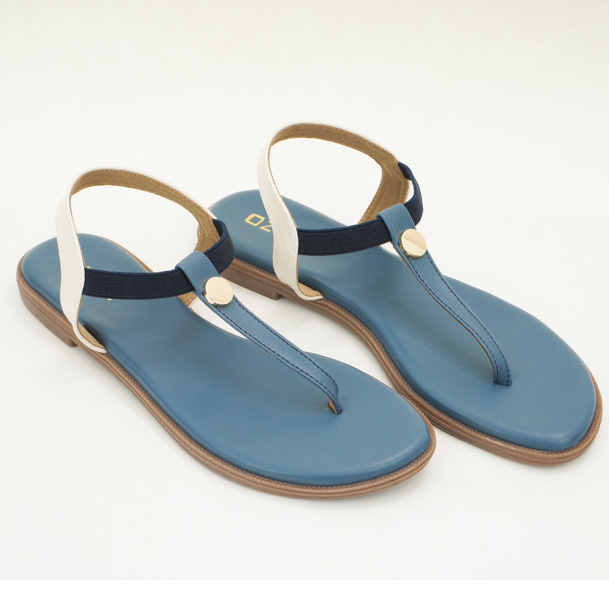 Chic Casual T-Strap Flat Sandals