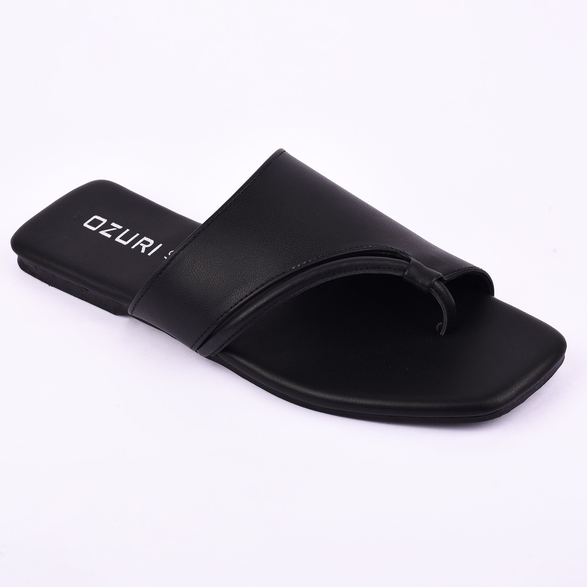 Chic Toe Loop Slip-On Flat Sandal for Women