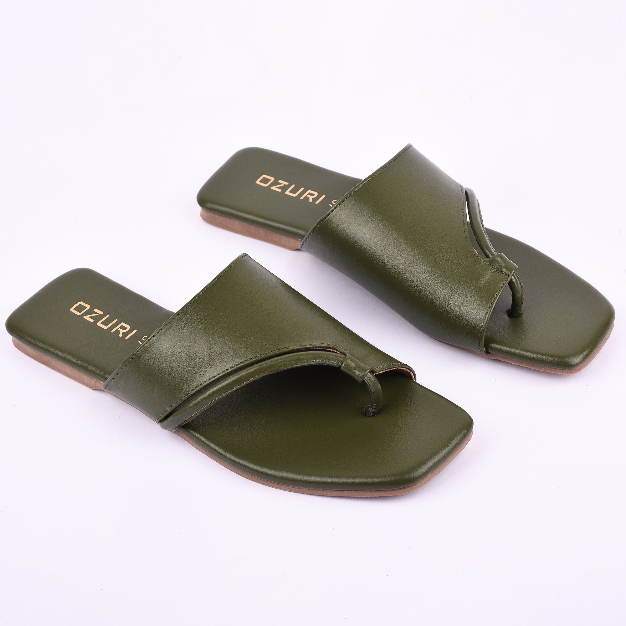 Chic Toe Loop Slip-On Flat Sandal for Women