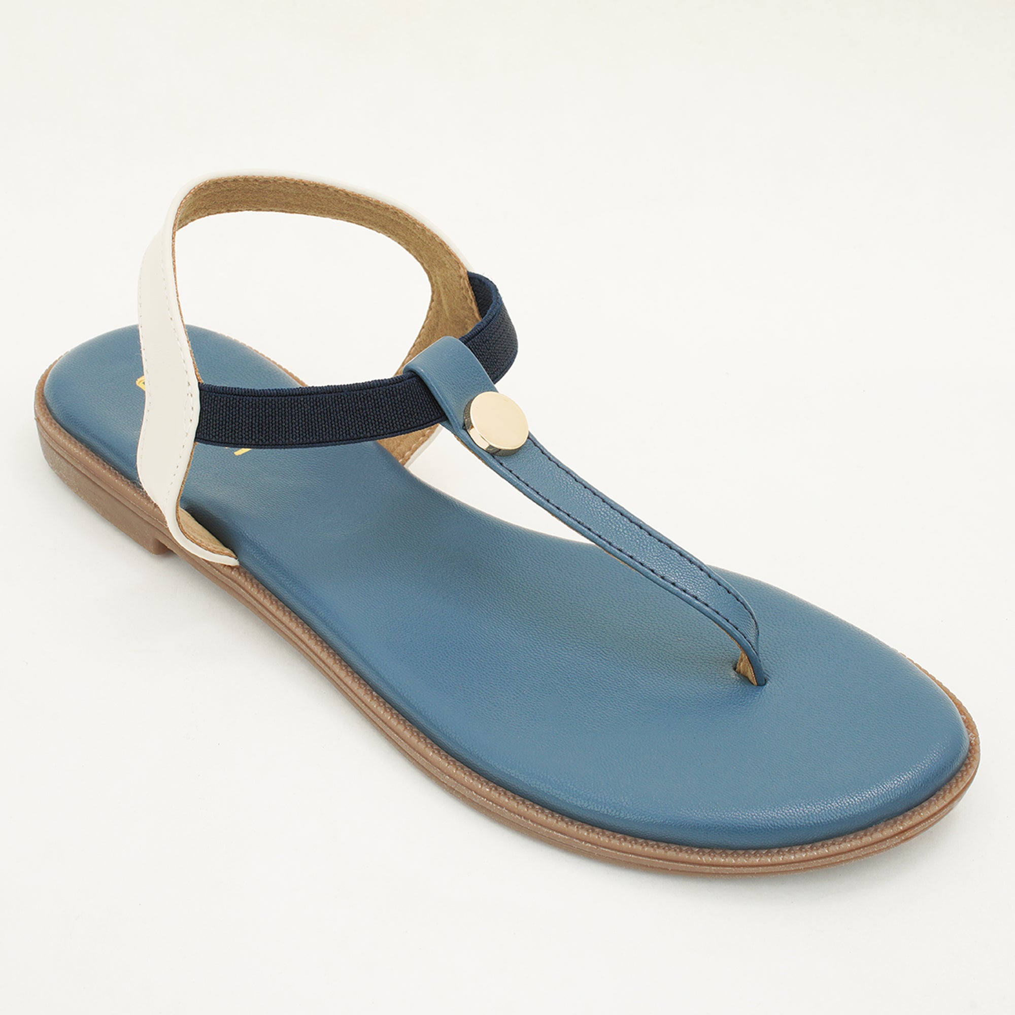 Chic Casual T-Strap Flat Sandals
