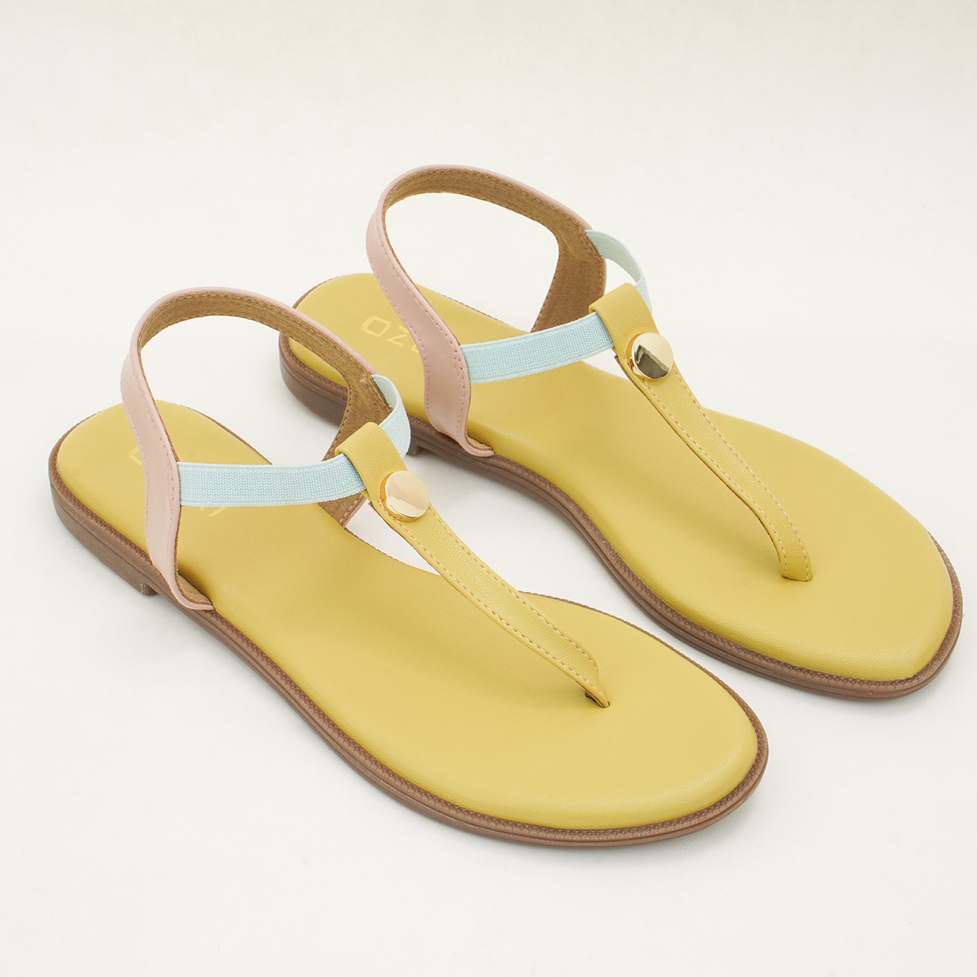 Chic Casual T-Strap Flat Sandals